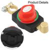 12-48V Heavy-Duty ON/OFF Top Post Marine Battery Disconnect Switch Zinc Alloy