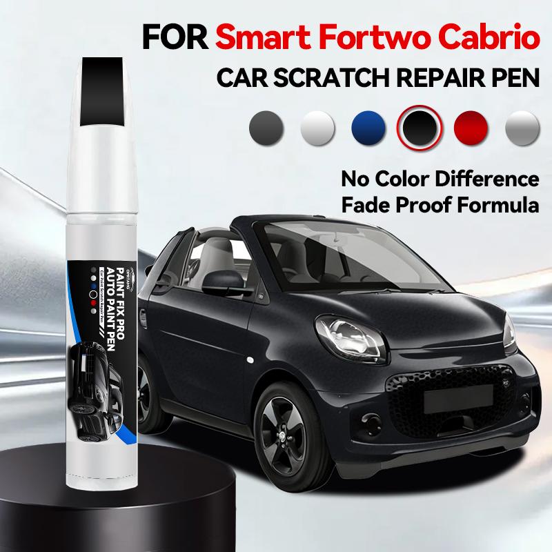 Vehicle for Exclusive Use For Smart Fortwo Cabrio Paint Repair Pen Touch Up Scratch Remover DIY Auto Accessories Black Cool Silv