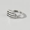 Fashion Palm Finger Open Ring Couple European and American Hip Hop Jewelry Fashion