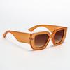 Sunglasses Tail Single Glasses Women'S Fruit-Colored Sunglasses Men'S Uv400 Anti-Ultraviolet Treatment