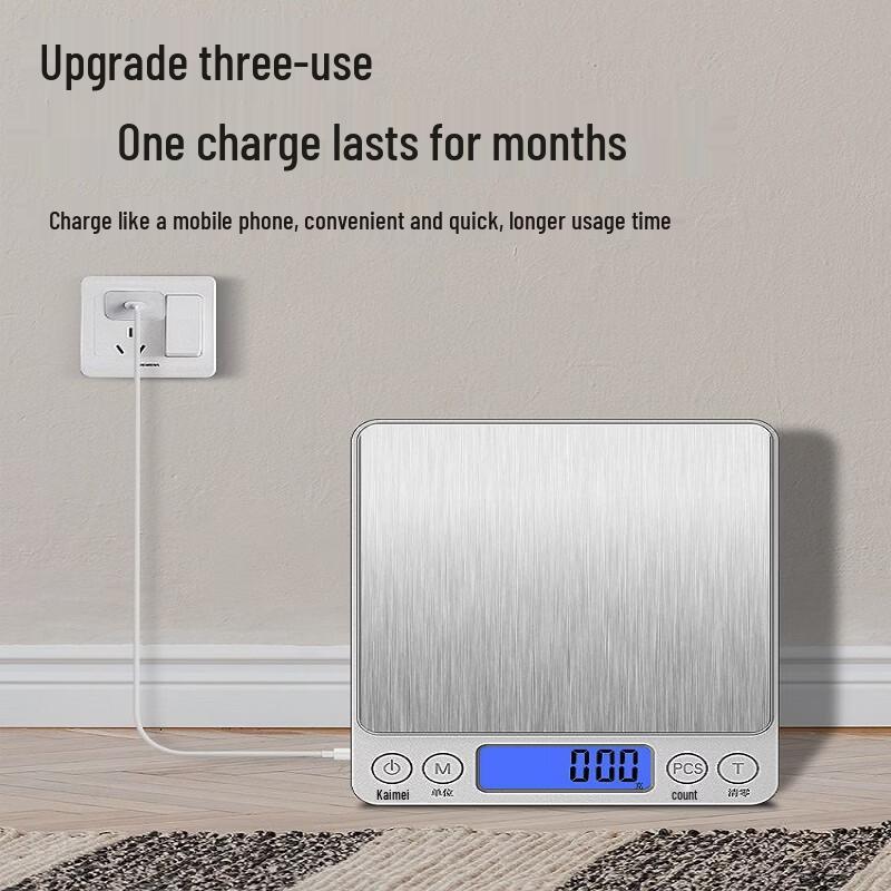 Rechargeable Digital Kitchen Scale