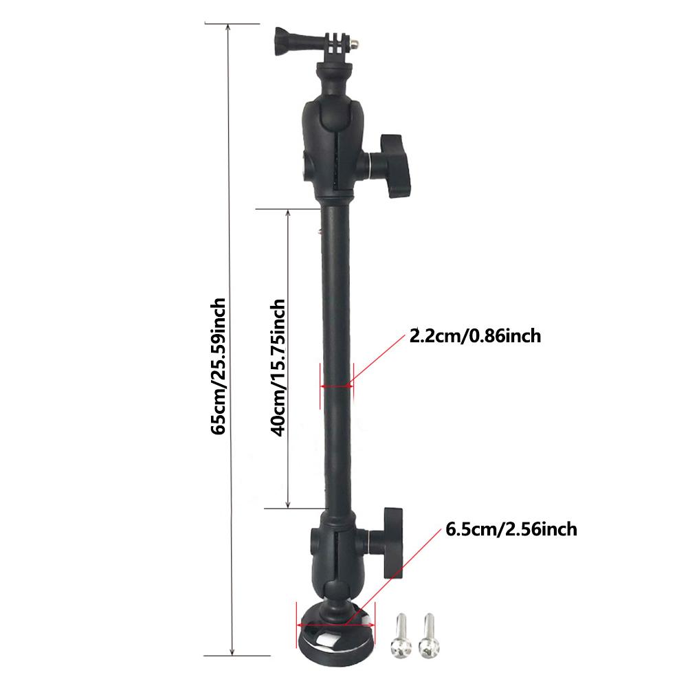 1pcs Kayak Camera Mount Vertical Camera Mounting Stand Vlogo Photography Stand Accessories Marine Hardware
