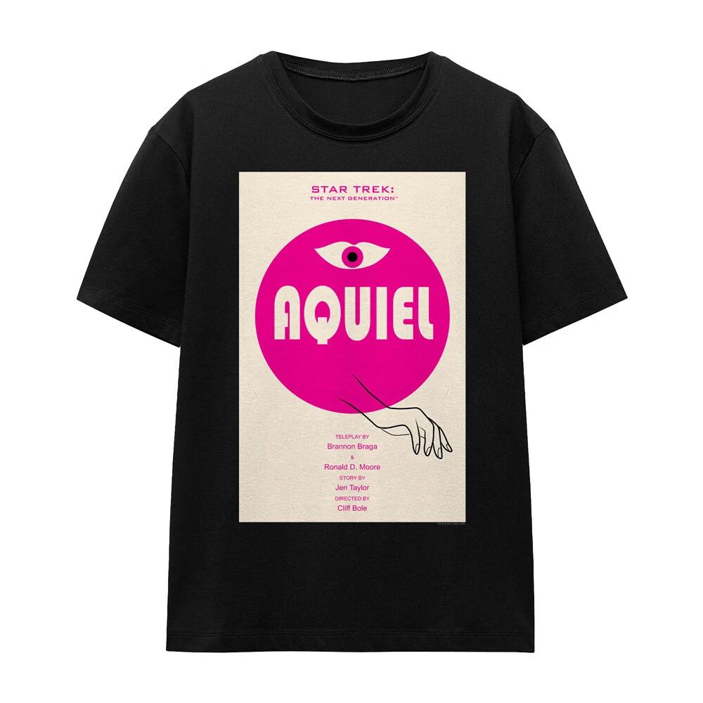 

Star Trek TNG Season 6 Episode 13 Ladies T-Shirt S-2XL, Black 4XL
