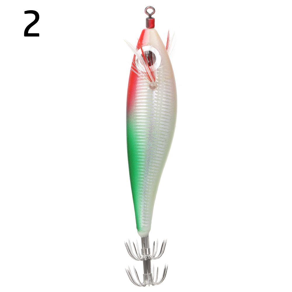 10g Luminous Copper Sinker Artificial Jigs Fishing Tackle Octopus Bait Squid Hook Wood Shrimp Lures