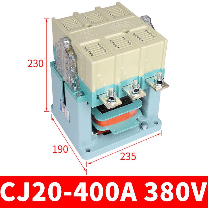 DELIXI CJ20 Series AC Contactor (10A-400A, 220V/380V)