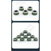 Fuel Filter Elements for Honda Outboard Engine 16911-ZZ5-003 Fit BF40 50 60 Marine Motor Water Separator 40hp 50hp 60hp