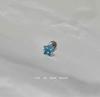 Super Shiny Star Zirconium Titanium Stud Earrings - Five-Pointed Star Ear Jewelry for Women