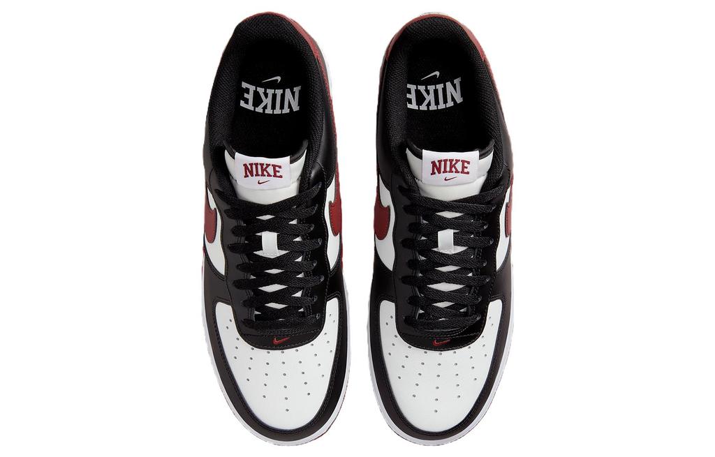 Nike Air Force 1 Low '07 Black White Dark Team Red FZ4615-001