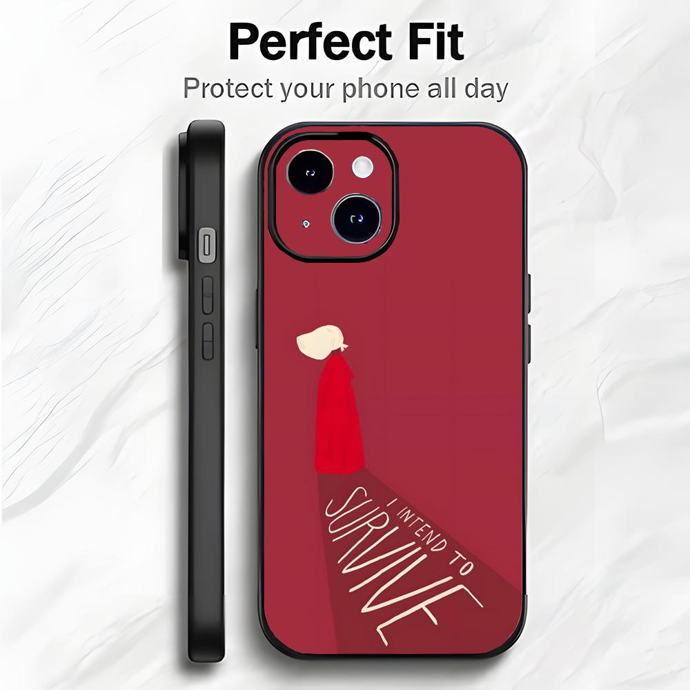 Classic American TV T-The Handmaids Tale Phone Case Phone Case Soft Packaging Lightweight For iPhone17 16 15 14 13ProMax