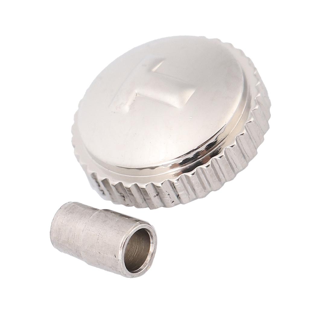 Watch Crown Spare Parts Alloy T41 Watch Head Repair Parts Replacement Accessories Silver
