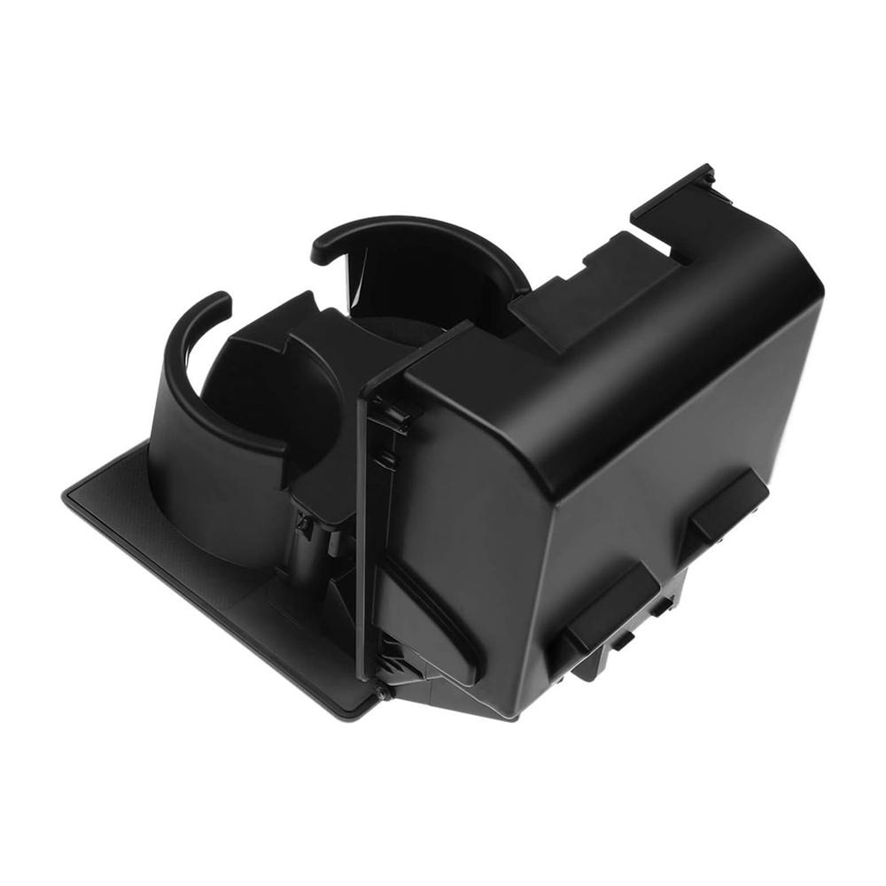 Black Front Dual Cup Holder 8C3Z2513562AF For Ford F250 F350 F450 F550 2008-2016