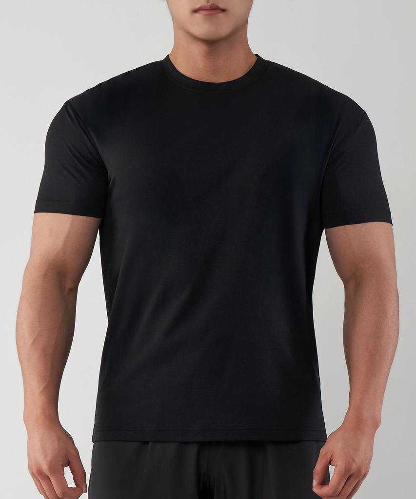 UNTAPPED STUDIO Cool Air Muscle Fit Short Sleeve Plain T-Shirt 3 Colors