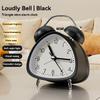 Clock Retro Alarm Mechanical Double Bell Home Office Desktop Metal Alarm Clock Desk Table Analog Clock Silent With Night Light