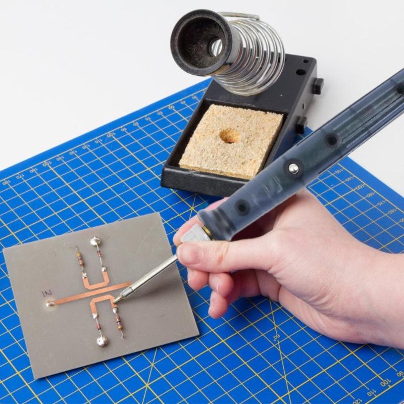 Soldering Iron 8W Quick Heat Up Adjustable Temperature Soldering Thermostatic Soldering Repair