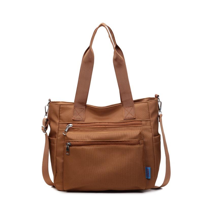 New fashionable large-capacity bag, mother casual messenger tote bag, dance yoga bag, shoulder women's bag.