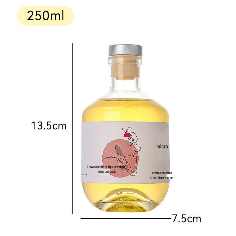 High-End Food Grade Glass Bottles: Elegant Wine & Baijiu Bottles for Fruit Wines