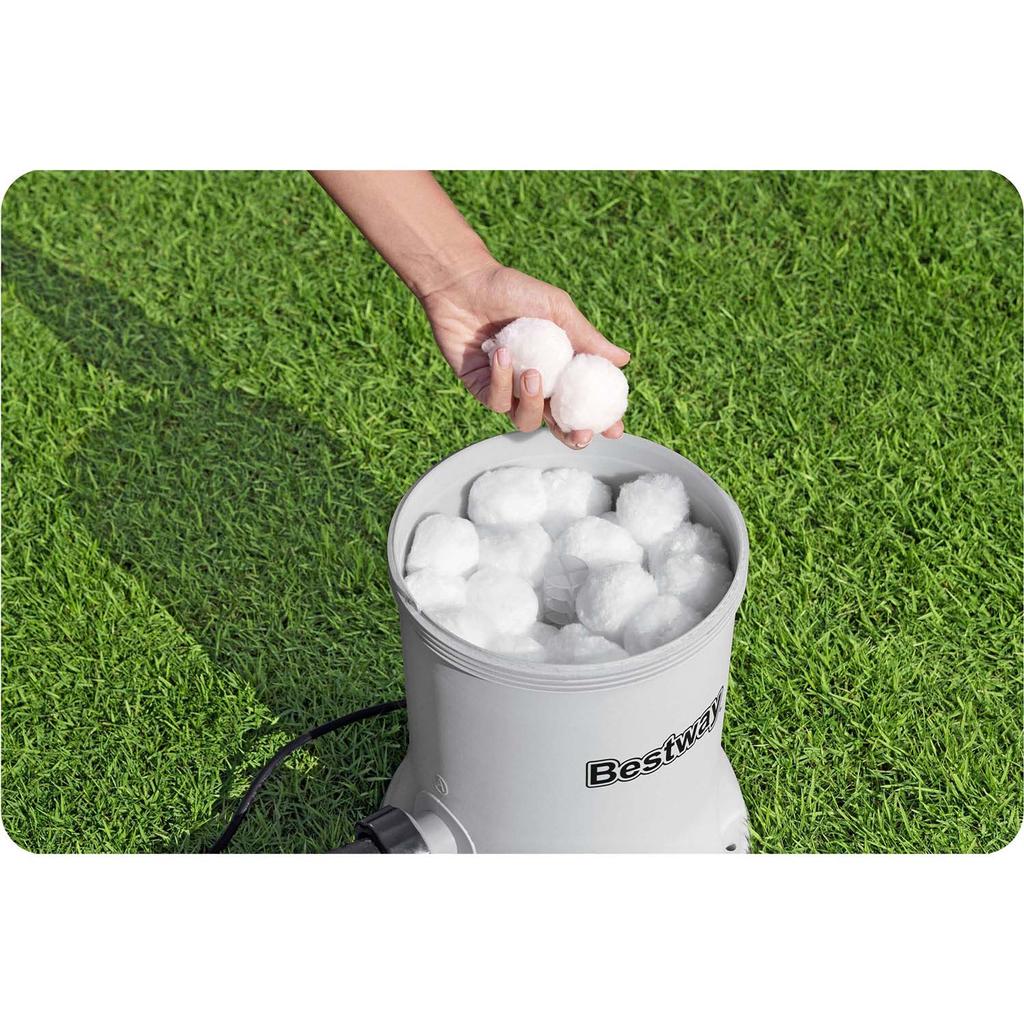 Pool Filter Pump 5678 L/H + Bestway 58870 Filter Balls