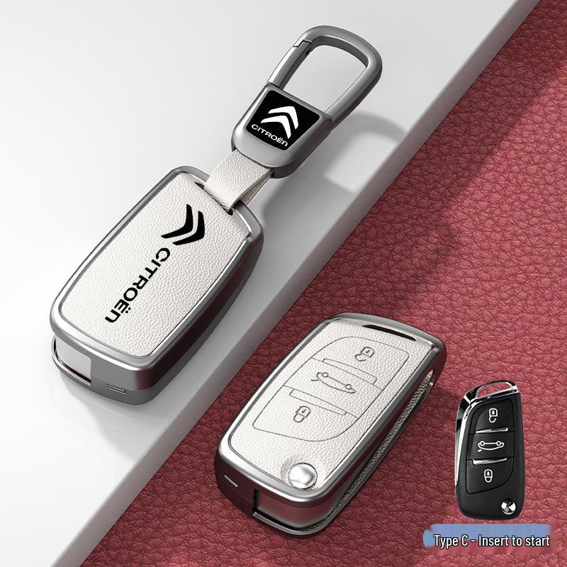 Car Key Cover & Buckle for Citroen C3XR, C4L, Tianyi, C5, C4 Sega, Elysee, C6 Models