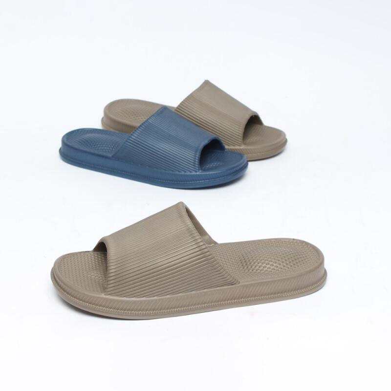 Men s Simple Cushioned Comfortable Indoor Slippers Khaki 5090₽