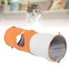 Cat Tunnel Oxford Cloth Steel Wire Interactive Kitten Tunnel Tube for Indoor Kitty Puppy