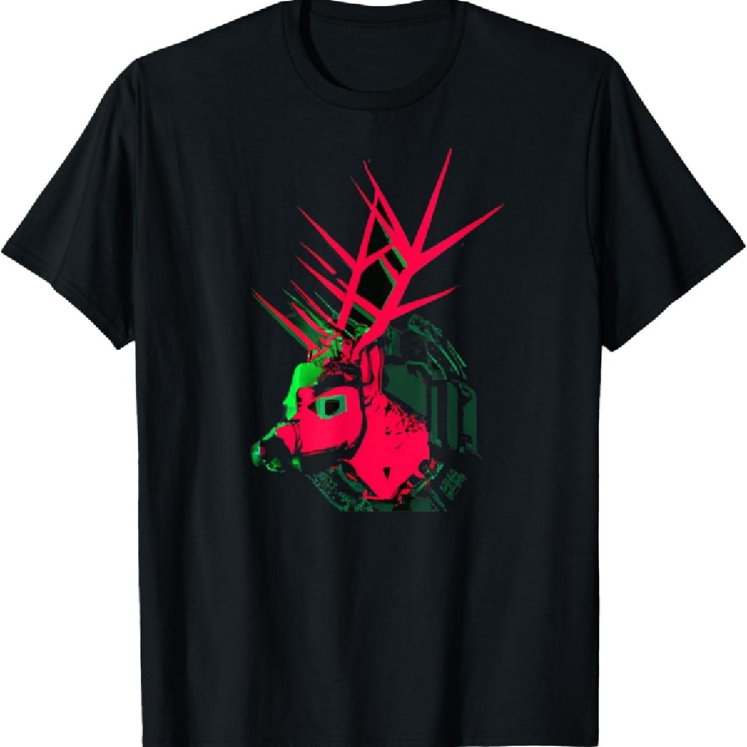 

Cyberpunk Style Deer T-Shirt S