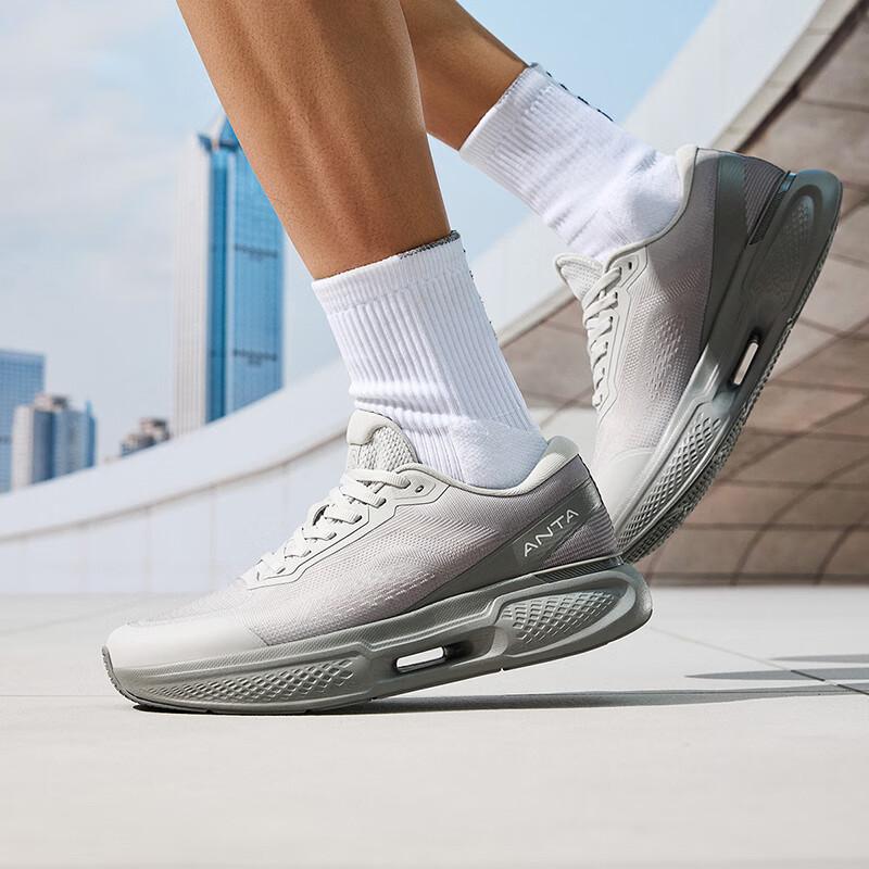 New Anta Shenxing 11 Slip Resistant Breathable Low Top Training Shoes Men's Gray 112527718-7
