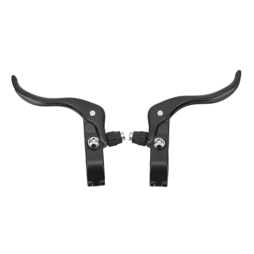1 Pair Ergonomic Bike Brake Lever Aluminum Alloy Bike Brake Level Handles  Bike Handlebar Accessory