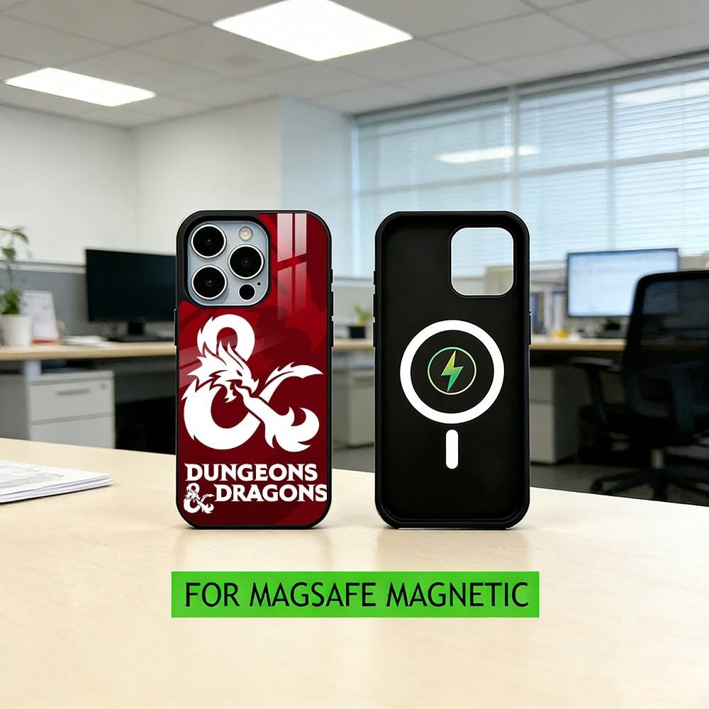 D-dungeons and D-Dragons Phone Case For iPhone17,16,15,14,13,12,11 Plus,Pro Magnetic with Magsafe Wireless Charging