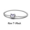 Manyilus 925 Silver Bracelet Real Bracelets 925 Girls Italian Charm Original Women Braclet Pendant Paired Jewelry Charms Money