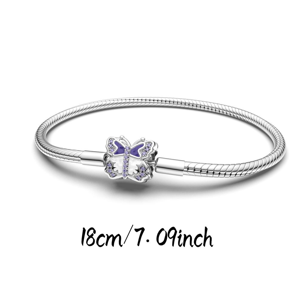 Manyilus 925 Silver Bracelet Real Bracelets 925 Girls Italian Charm Original Women Braclet Pendant Paired Jewelry Charms Money