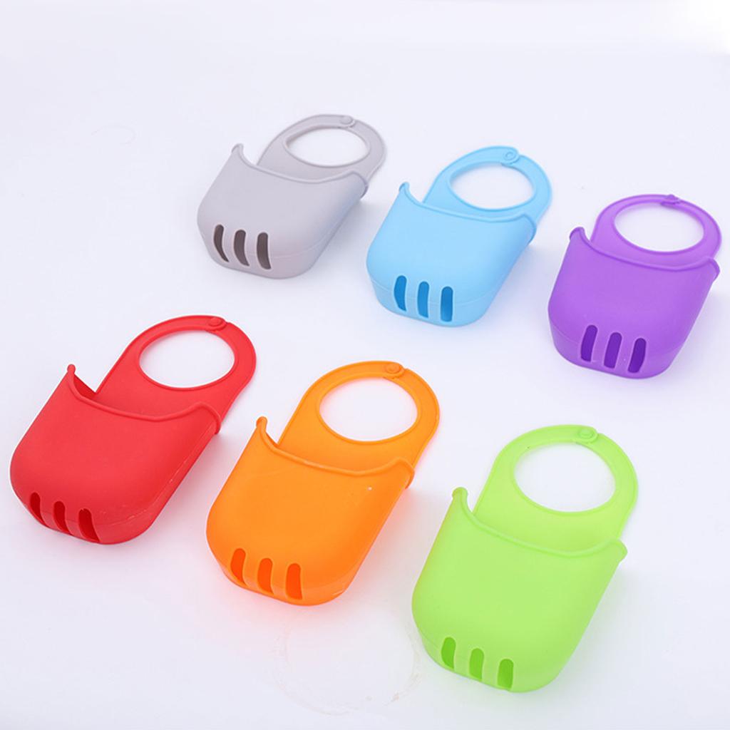 Kitchen Sink Hanging Bag, Faucet Sink Draining Basket, Sponge Cloth Storage Bag, Bathroom Silicone Drainage Bag For Kitchen And Bathroom