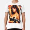 80s Action Woman T-Shirt S-5XL Best T-Shirt