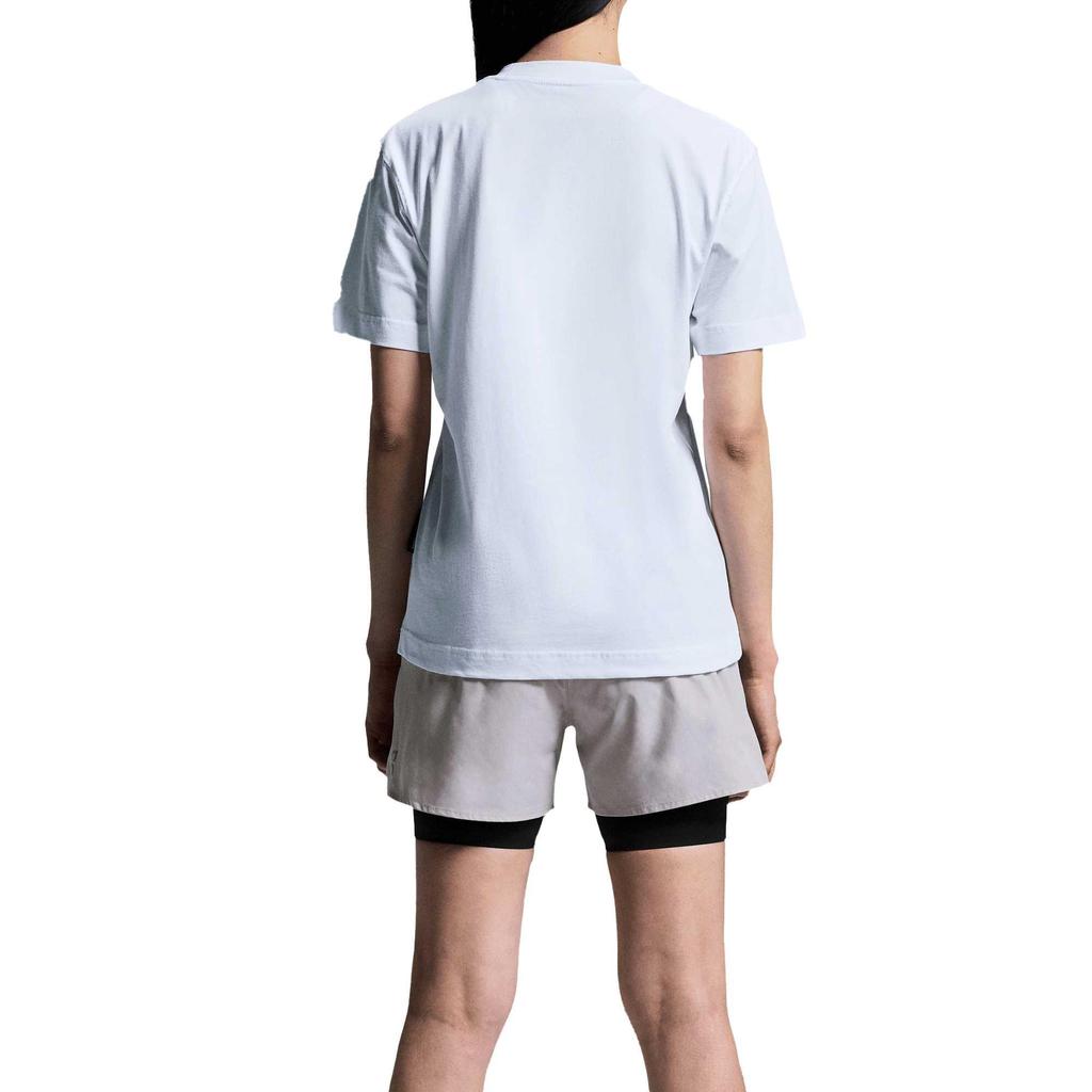 On Graphic T Comfortable Breathable Cool Simple Short Sleeve Regular T-Shirt Women Tops White 1WE30570069