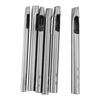 Premium-6 Sizes Oval Hole Punch For Leather 6Mm-10Mm Hollow Leather Crafting Hand Punching Tool Kit For Leather Crafting