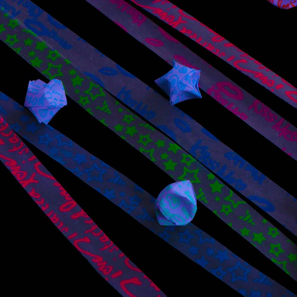 210 Sheets Luminous Decorative Glitter Origami Paper Craft Paper for DIY Arts Craft Stars Paper