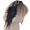  Angel Wing Hairband Cosplay Headband Women Anime Lace Hairhoop Party Supply Role Play Dress Up 2000s Girl Headpiece