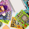 Toy Puzzle Stickers Halloween Make A Face Stickers Handicrafts Waterproof Repeat Stickers