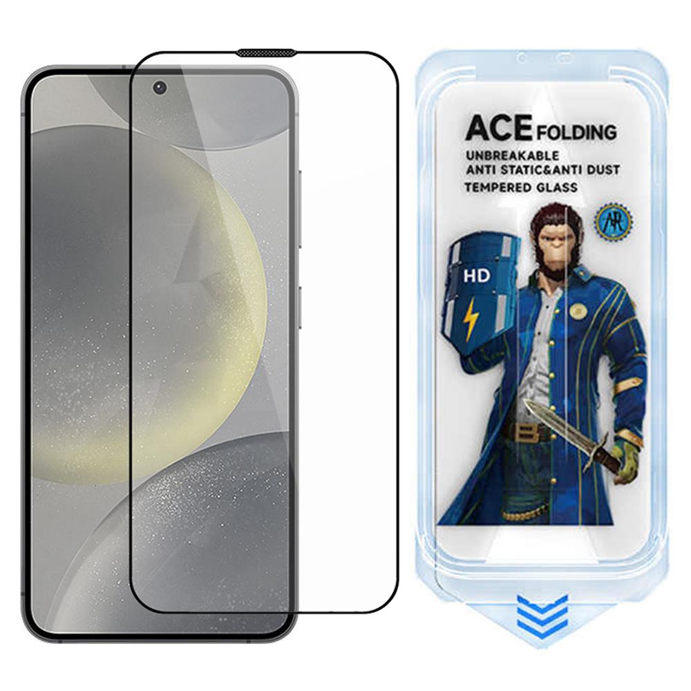 

ESHMILY For Samsung Galaxy S25/S24 Screen Protector 2.5D High Aluminium-Silicon Glass Clear Film with Easy Installation Tool Type A