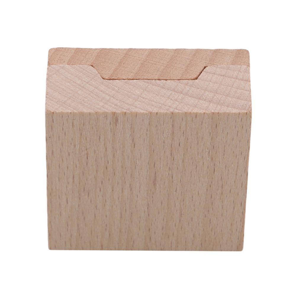 Beech Block Sandpaper Grinding Block Sanding Leather Craft Tool New Edge Polishing Tool  Gadget