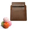 Interchangeable Circular Knitting Needle Tunisian Crochet Hook Set 3mm-10.0mm Carpet Crochet Hook Set with Storage Bag
