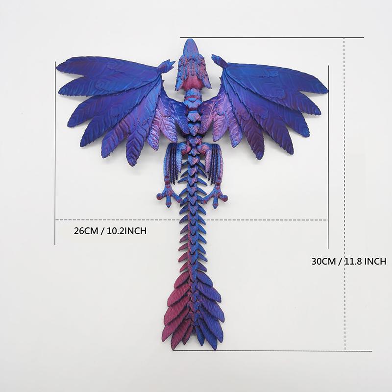 3D Printed Dragon With Wings Animals Toy Dragon Fidget Toys Full Articulated Dragon Dragon Adults Fidget Toys