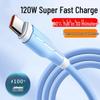 120W Luminous Type-C Fast Charging Cable for Huawei, Vivo, Oppo, Honor Phones