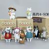 Non-Toxic Cute Cat Children Blind Box Statue Toy Kitten Doll Meow Market Blind Bag Decoration Children'S Christmas Gift