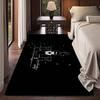 Comics Emily The Strange Floor Mat Rectangle Anti-slip Home Soft Badmat Front Door Indoor Outdoor Mat Hotel Decor Mat