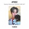 ATEEZ Destiny’s Memories TRADING CARD SET Official Photocard