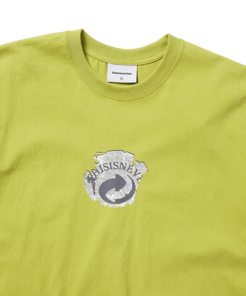 THISISNEVERTHAT Circulation Tee Lime Green