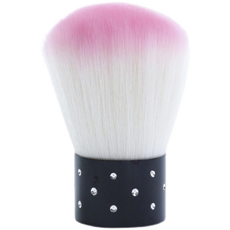 Mushroom Head Nail & Makeup Dust Brush for Nail Art, Blush, and Loose Powder