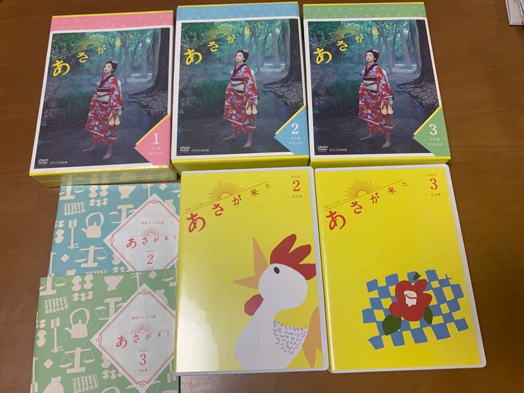 

[USED] Asa ga Kita Complete Edition Blu-ray Box 1, 2, 3 Complete Set