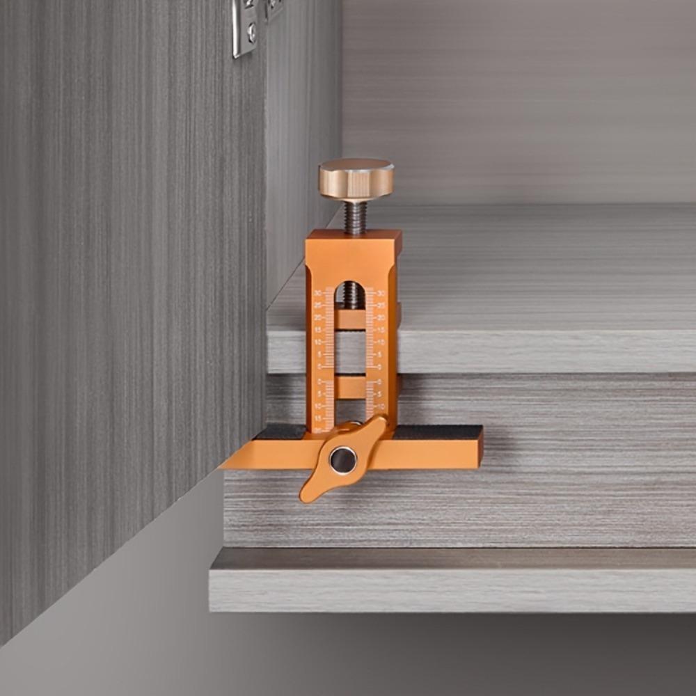 1PC Equipped with Punch Locator Woodworking Drill Bit Door Panel Auxiliary Accessories