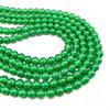 7A Green Agate Round Loose Beads for DIY Jewelry Accessories, Bracelets & Necklaces
